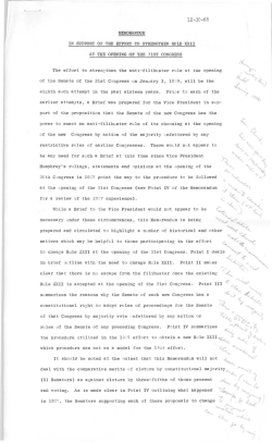 Rule XXII: Anti-filibuster rule, 1968