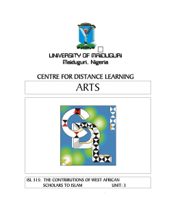 centre for distance learning