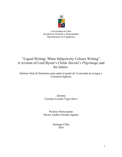 Liquid Writing: When Subjectivity Colours Writing