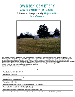 list - Adair County Historical Society