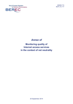 BoR (14) 117_Annex 1_NN_QoS_Monitoring_Report_final