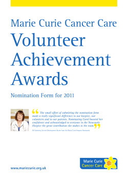 Marie Curie Cancer Care