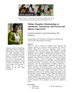 Mother-Daughter Relationships in Adulthood - XULAnEXUS