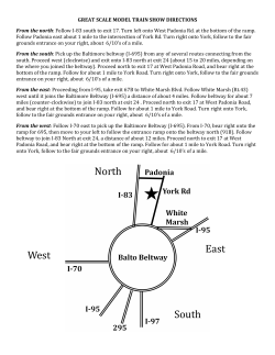 directions and map to shows