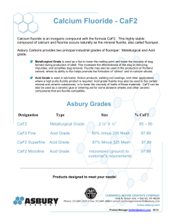 Calcium Fluoride - CaF2