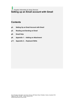 Getting Started with Gmail Email Notes