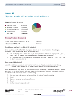 Lesson 31 - UnboundEd