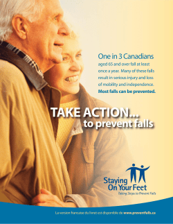 Take Action to Prevent Falls