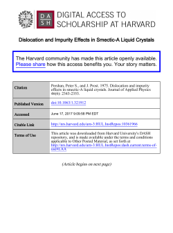 Dislocation and Impurity Effects in Smectic