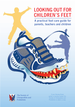 Children`s Feet - Hayles Foot and Ankle Clinic