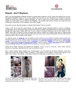 April: Repair