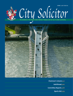 City-Solicitor-Spring-08 - The City of London Law Society
