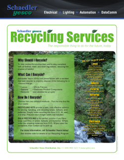 Recycllng Servlces
