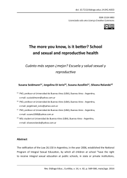 The more you know, is it better? School and sexual and