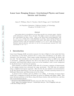 Lunar Laser Ranging Science: Gravitational Physics and Lunar