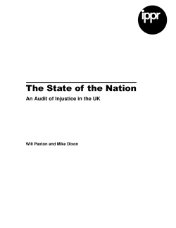 The State of the Nation