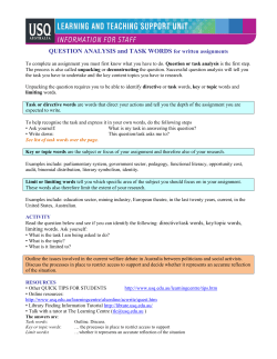 Using Academic Learning Support in your teaching