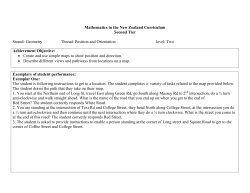 Mathematics in the New Zealand Curriculum Second Tier Strand