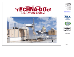 Techna-Duc Technical Presentation