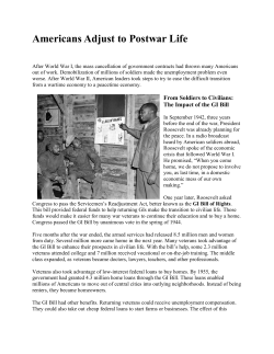 Americans Adjust to Postwar Life