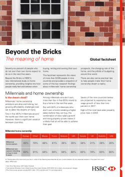 Beyond the Bricks The meaning of home