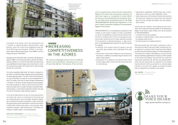 increasing competitiveness in the azores