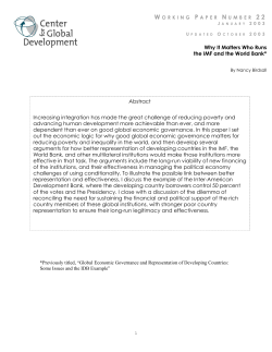 3 - Center For Global Development