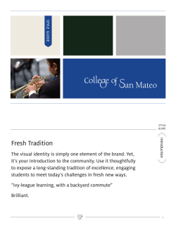 Fresh Tradition - College of San Mateo