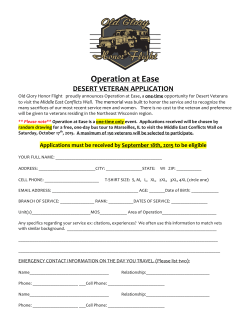 Operation at Ease - Old Glory Honor Flight