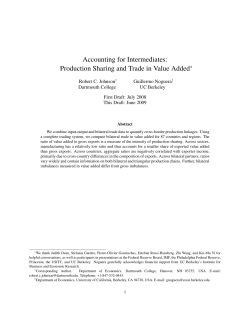 Accounting for Intermediates: Production Sharing and Trade in