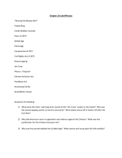 Chapter 23 CatchPhrases &ldquo;Waving the Bloody Shirt&rdquo; Tweed
