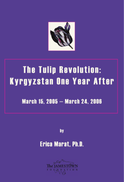 The Tulip Revolution: Kyrgyzstan One Year After
