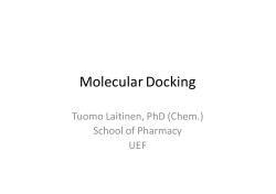 Molecular Docking 2014_wrk1