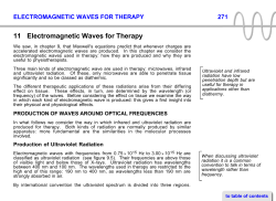 11 Electromagnetic Waves for Therapy
