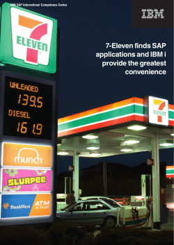 7-Eleven finds SAP applications and IBM i provide the greatest