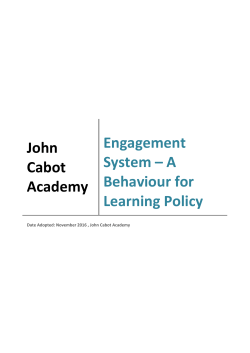 JCA Engagement System