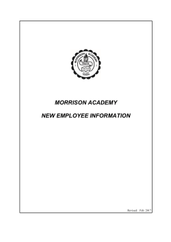 New Employee Information
