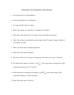 Exam Review Questions