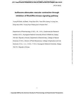 Isoflavone attenuates vascular contraction through inhibition of