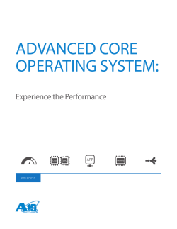 Advanced Core Operating System (ACOS