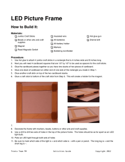 LED Picture Frame - The Science Zone