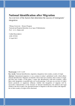 National Identification after Migration