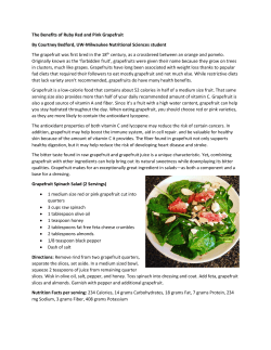 The Benefits of Ruby Red and Pink Grapefruit By Courtney