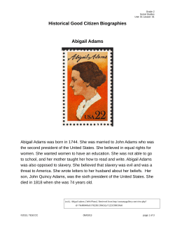 Historical Good Citizens