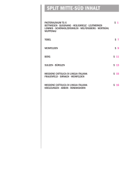 Mitte-S&uuml;d - forumKirche