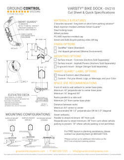 Specs - Ground Control Systems