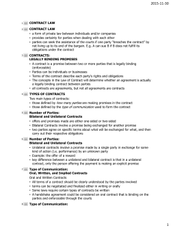 contract law