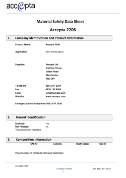 Accepta 2206 MSDS - 40% sodium bromide