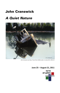 John Cranswick A Quiet Nature