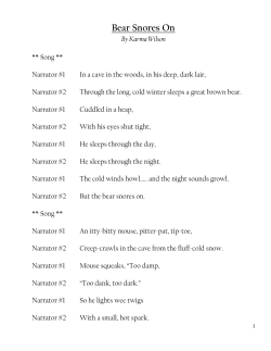 2nd grade script - Broxterman